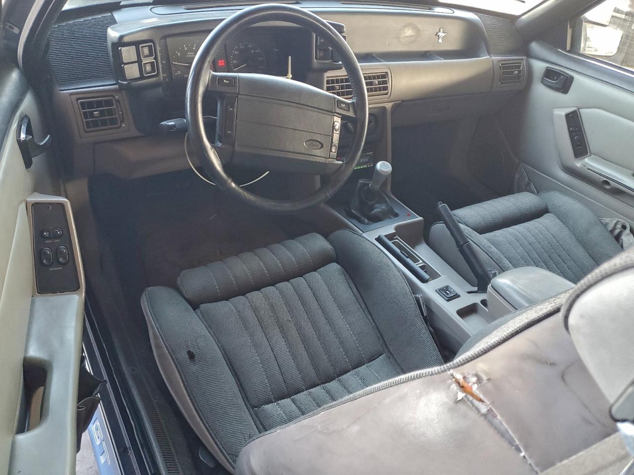 1991 Ford Mustang Gt Blue vin: 1FACP42E1MF193177