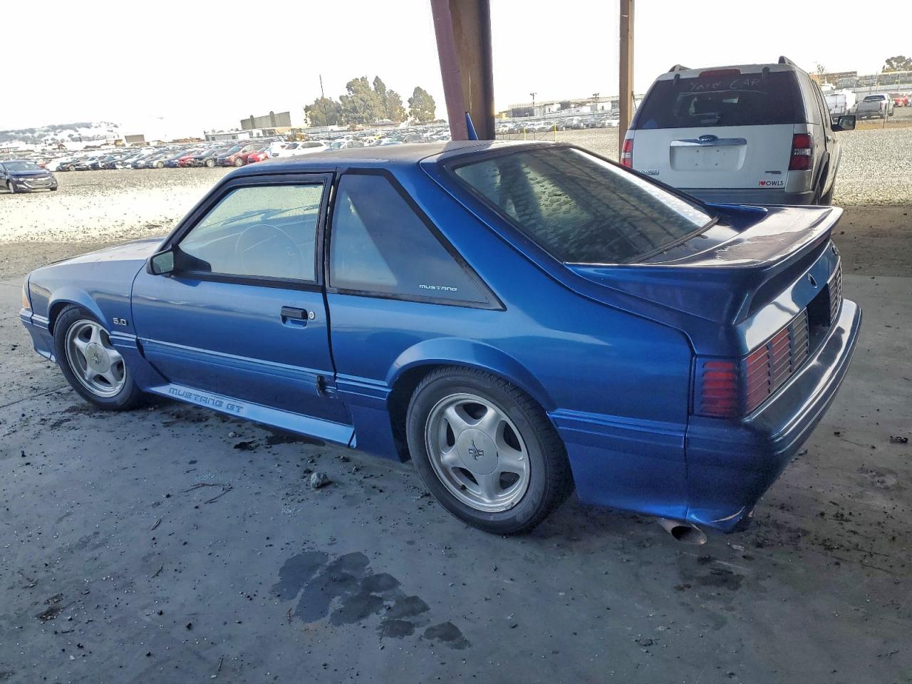 1991 Ford Mustang Gt Blue vin: 1FACP42E1MF193177