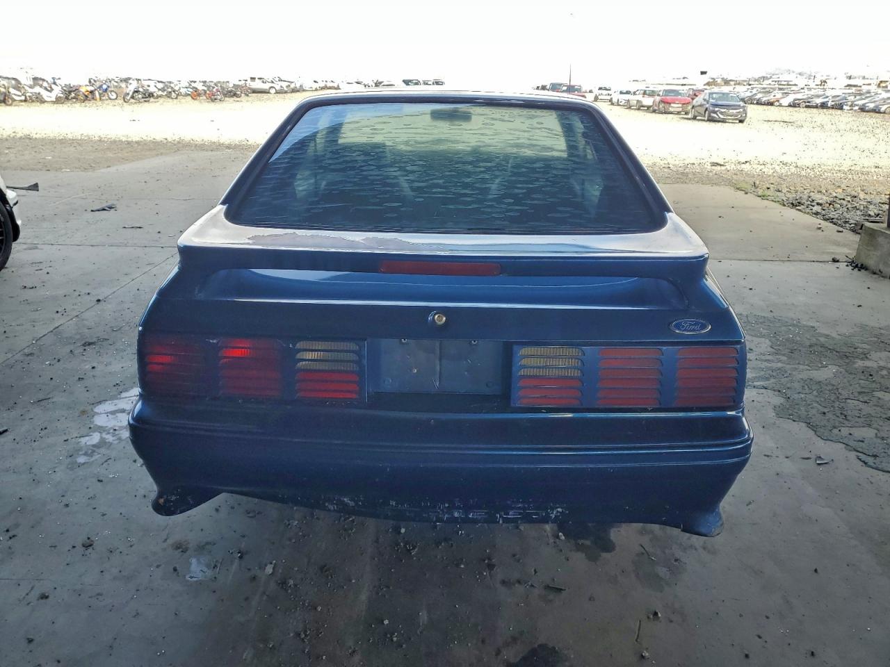 1991 Ford Mustang Gt Blue vin: 1FACP42E1MF193177