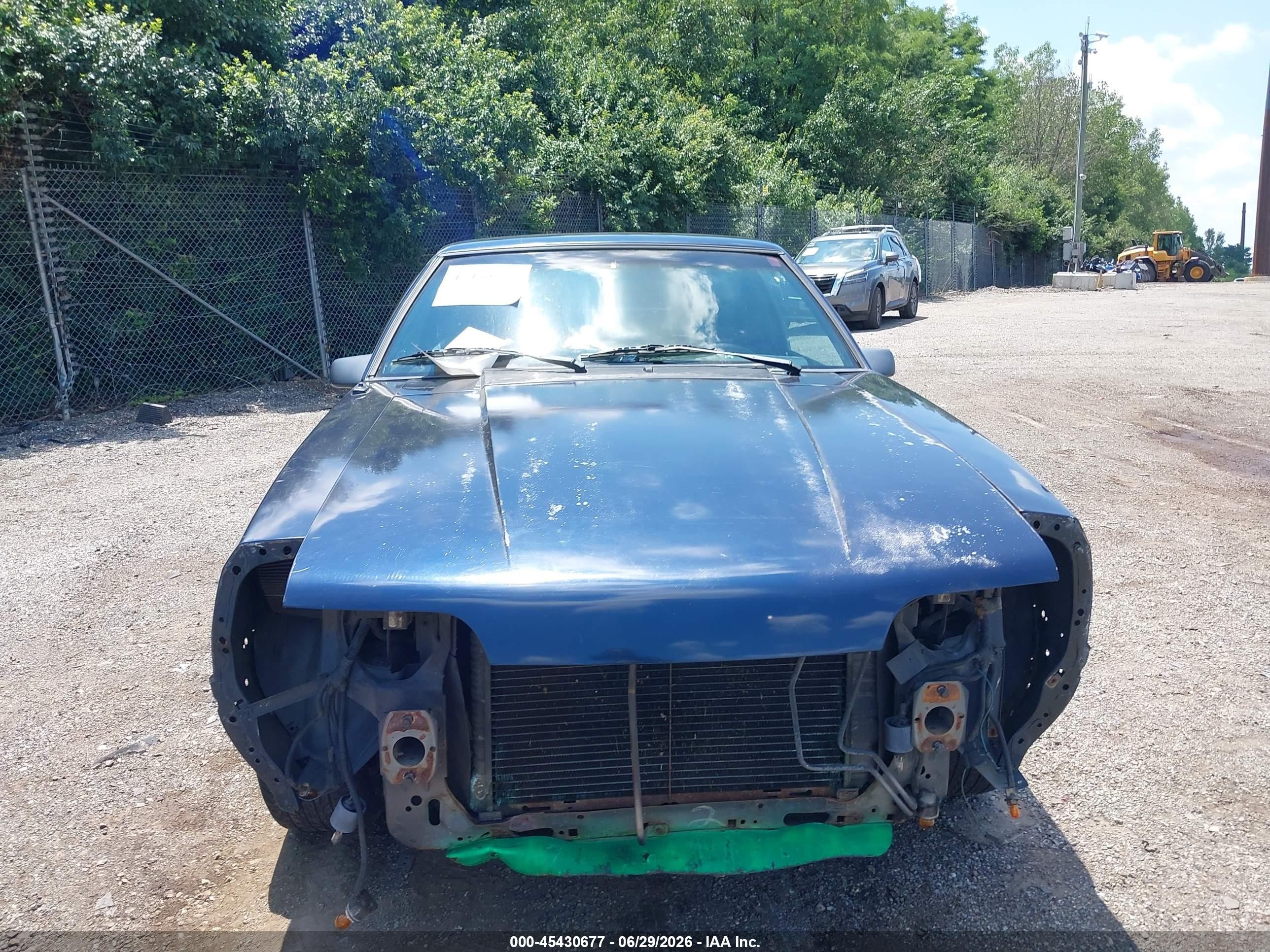1990 Ford Mustang Gt/cobra Gt Blue vin: 1FACP42E4LF219768