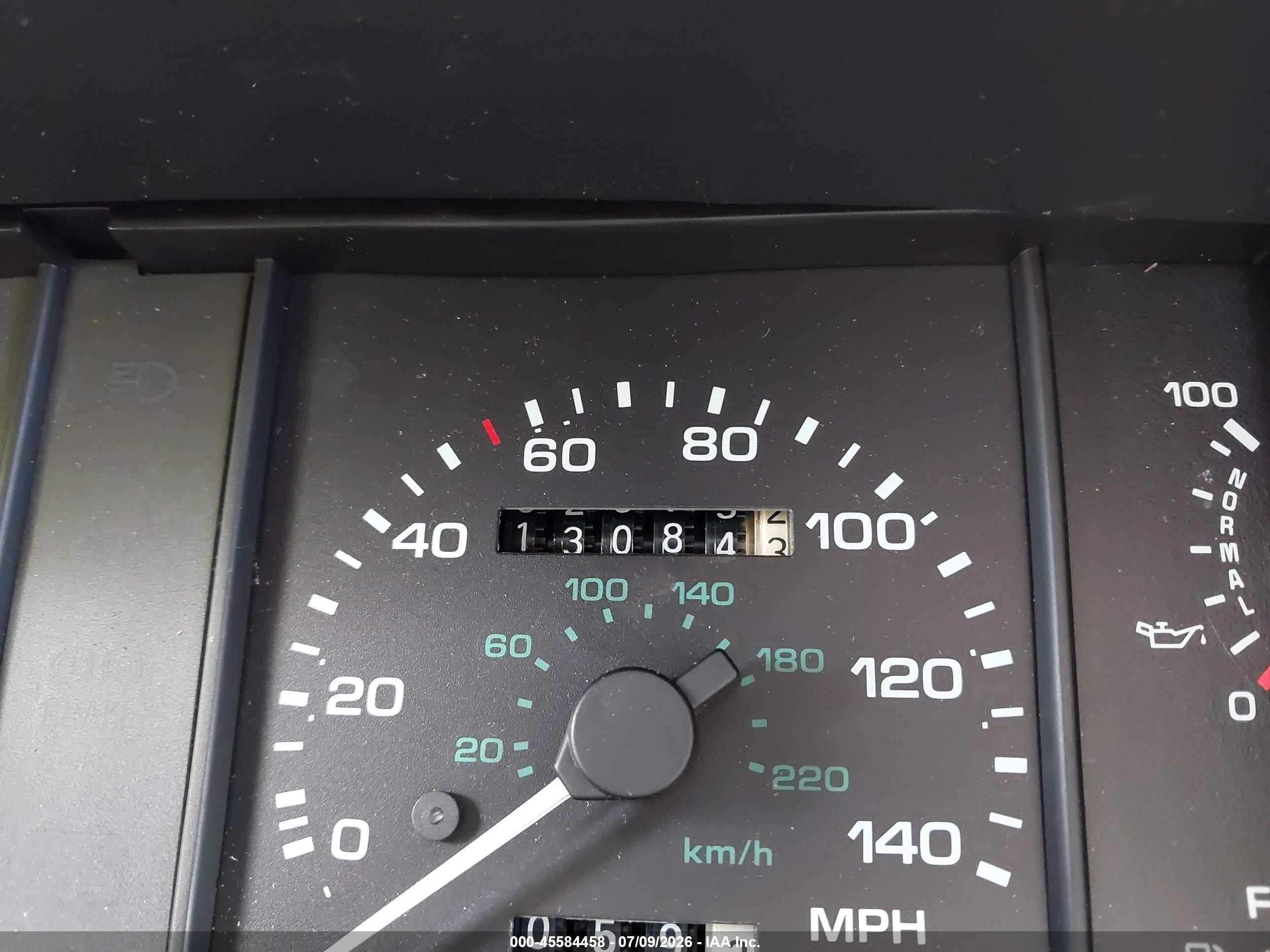 1991 Ford Mustang Gt/cobra Gt Red vin: 1FACP42E4MF129683