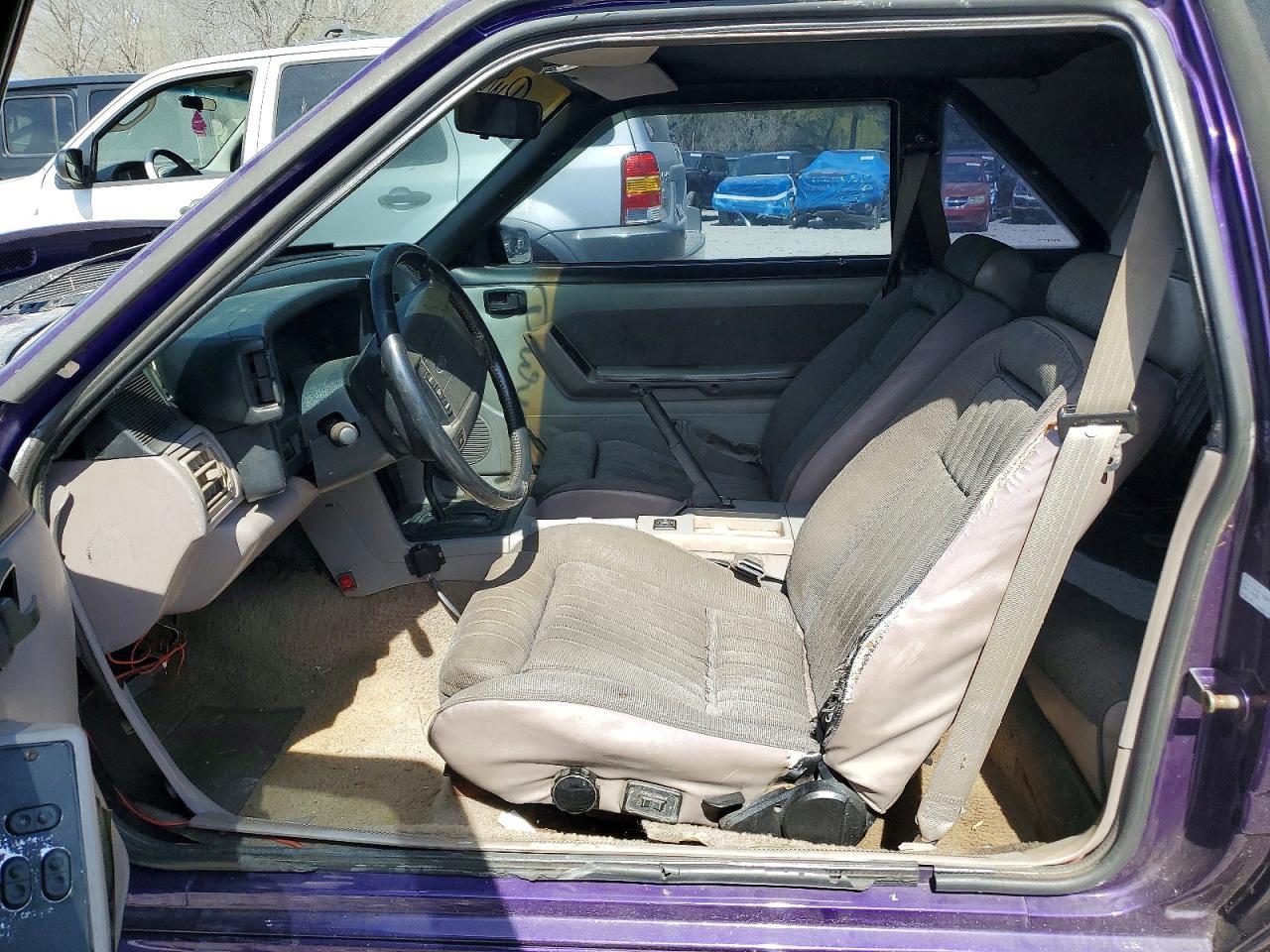 1990 Ford Mustang Gt Purple vin: 1FACP42E6LF145236
