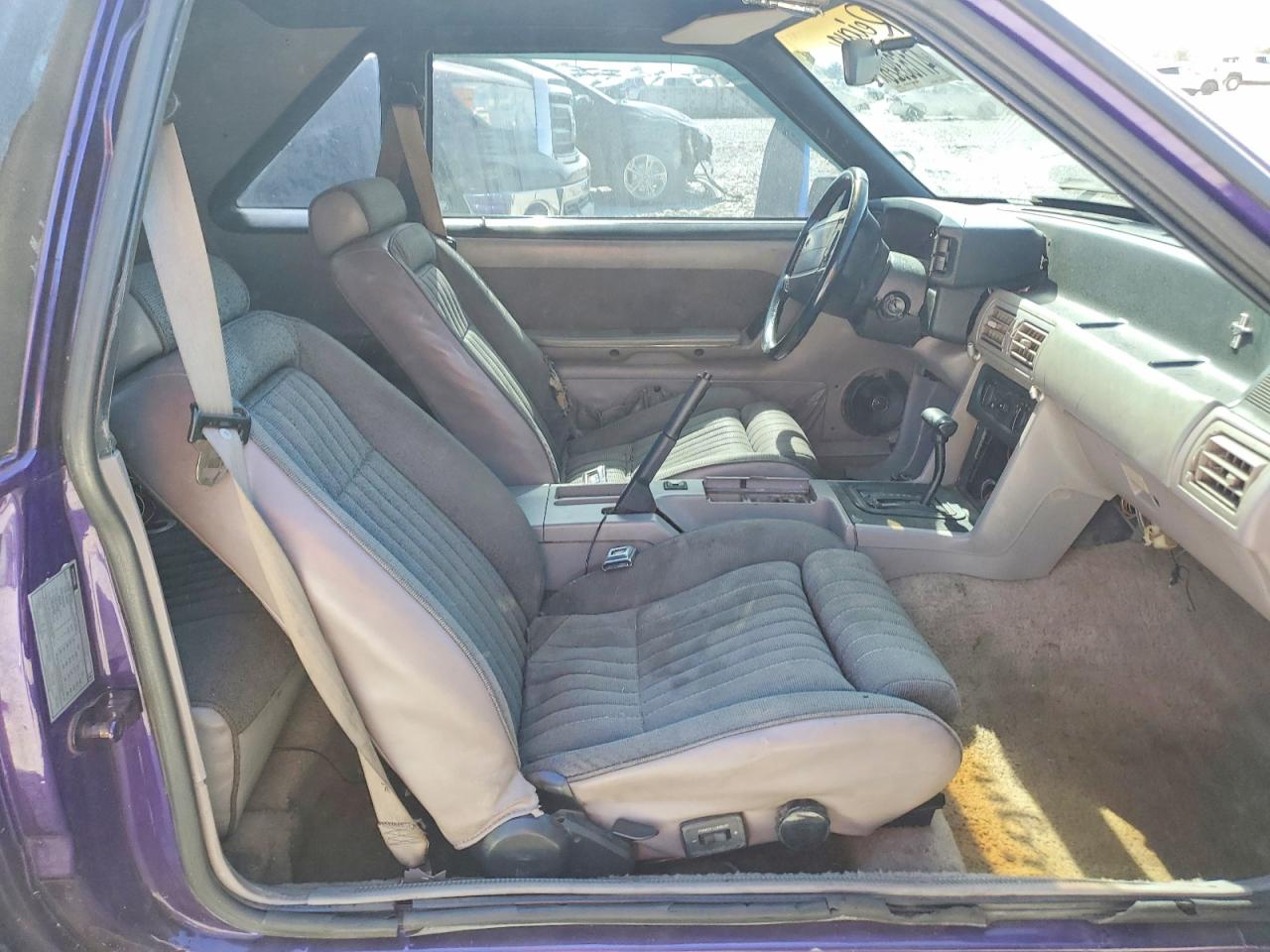 1990 Ford Mustang Gt Purple vin: 1FACP42E6LF145236