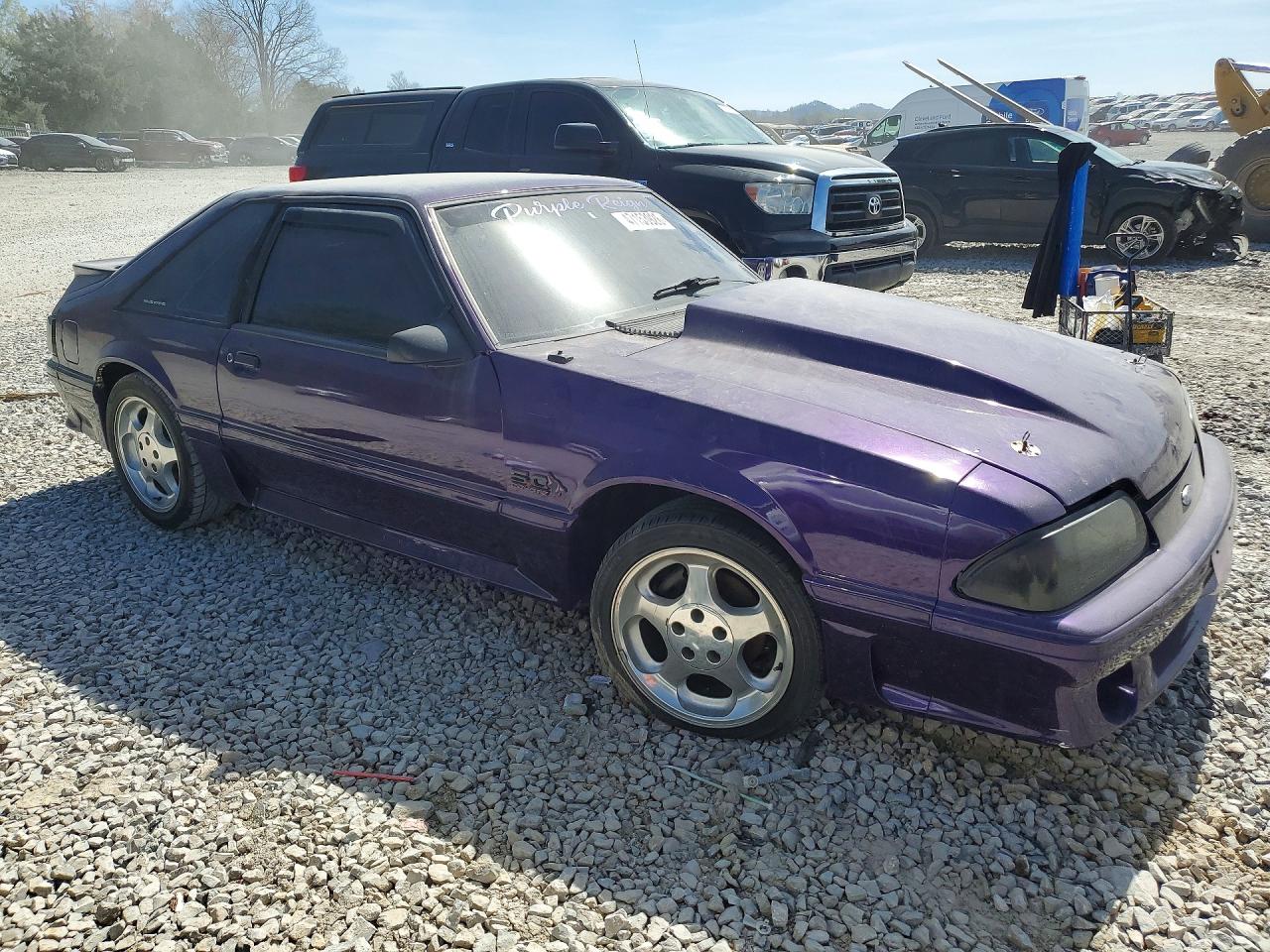 1990 Ford Mustang Gt Purple vin: 1FACP42E6LF145236