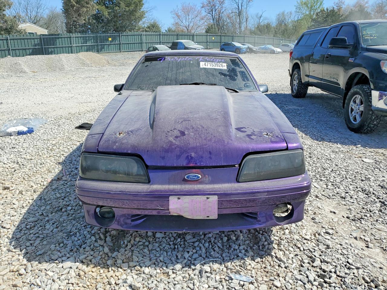 1990 Ford Mustang Gt Purple vin: 1FACP42E6LF145236
