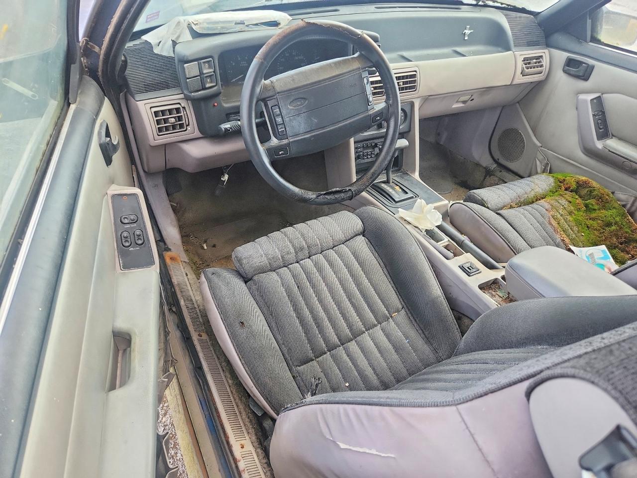 1991 Ford Mustang Gt Синий vin: 1FACP42E7MF167182