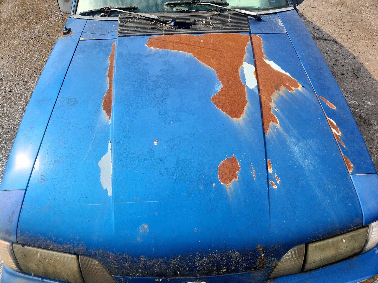 1991 Ford Mustang Gt Синий vin: 1FACP42E7MF167182