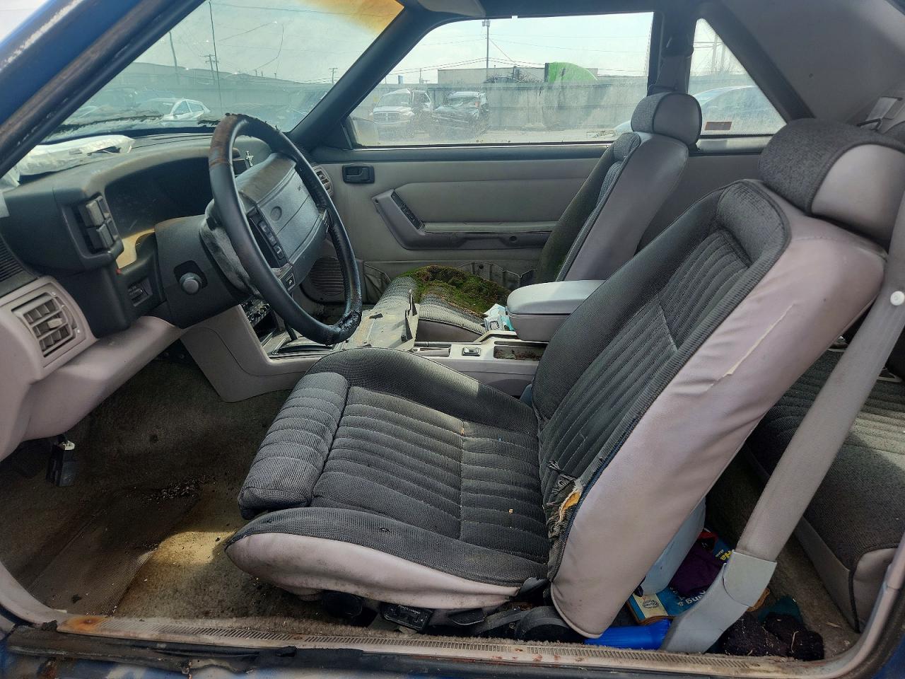 1991 Ford Mustang Gt Синий vin: 1FACP42E7MF167182