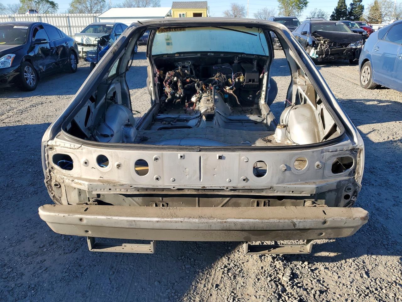 1991 Ford Mustang Gt Черный vin: 1FACP42E8MF126642