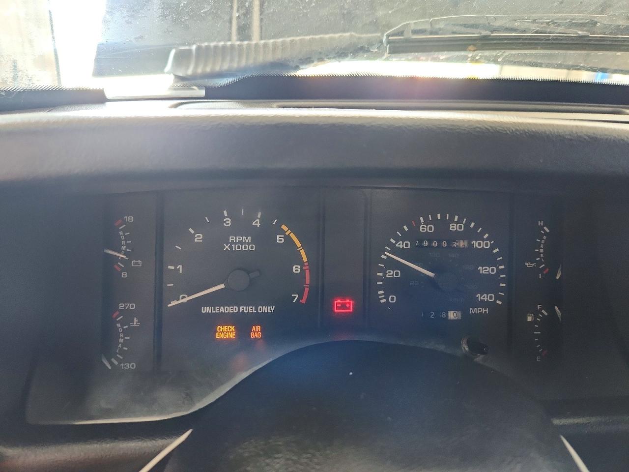 1992 Ford Mustang Gt Black vin: 1FACP42E9NF142382