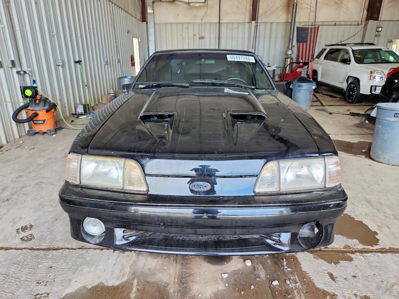 1992 Ford Mustang Gt Black vin: 1FACP42E9NF142382