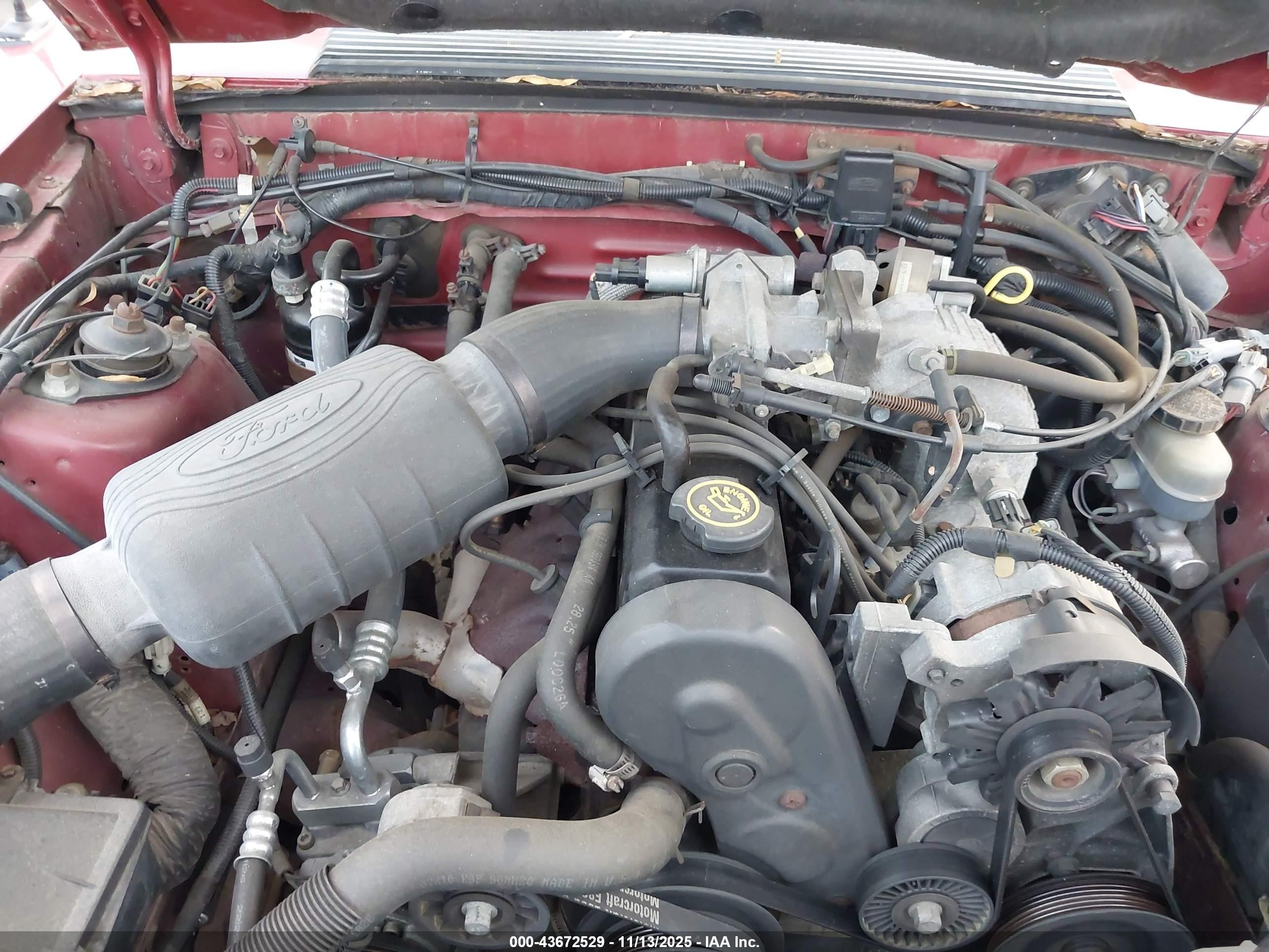 1990 Ford Mustang Lx Red vin: 1FACP44A2LF195139