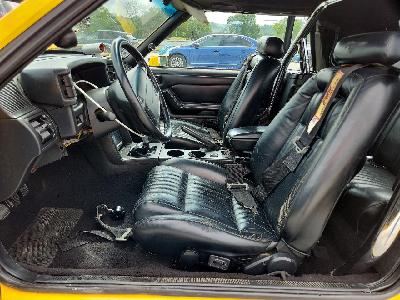 1993 Ford Mustang Lx Yellow vin: 1FACP44E2PF205578
