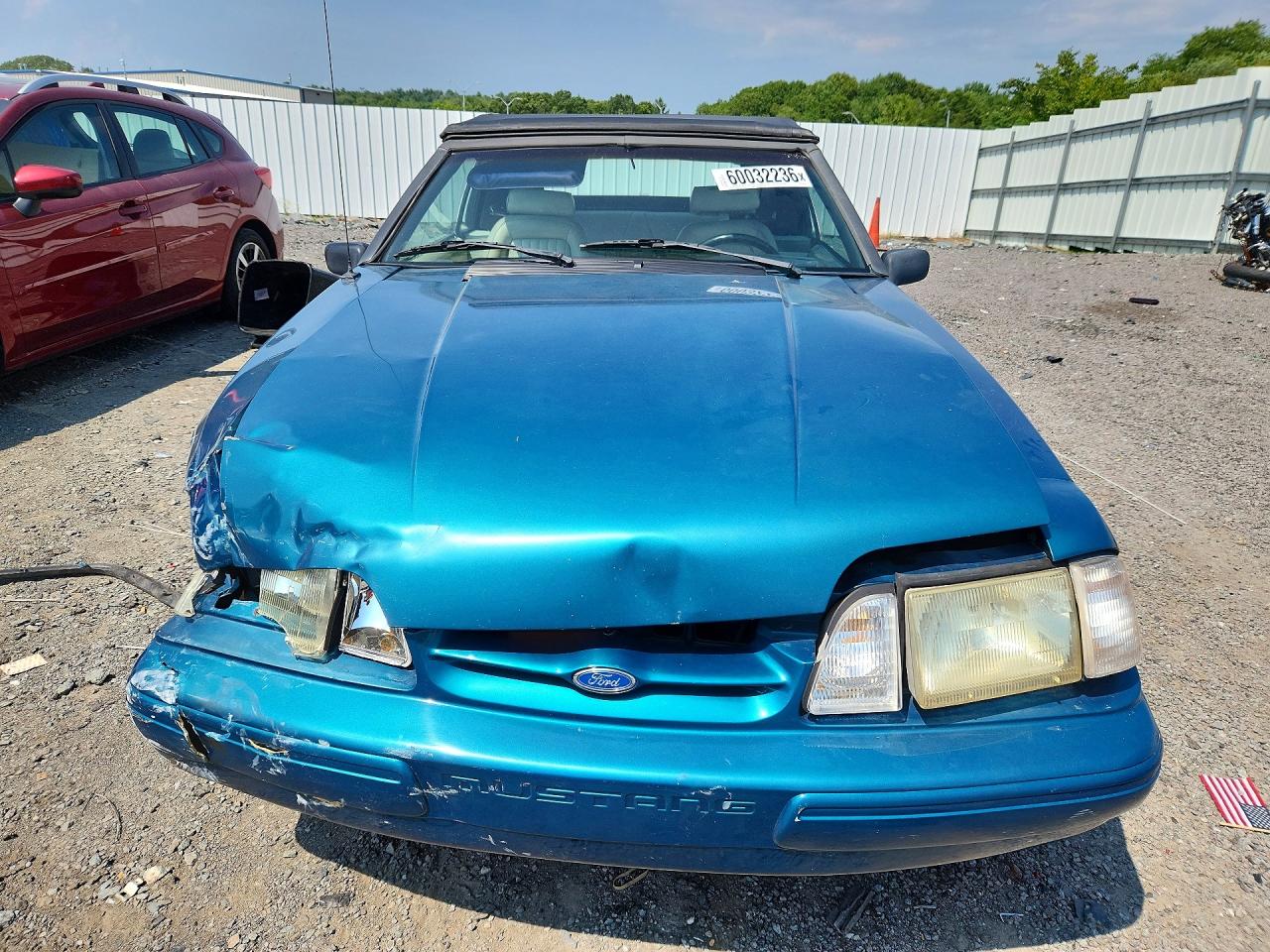 1993 Ford Mustang Lx Blue vin: 1FACP44E3PF209199
