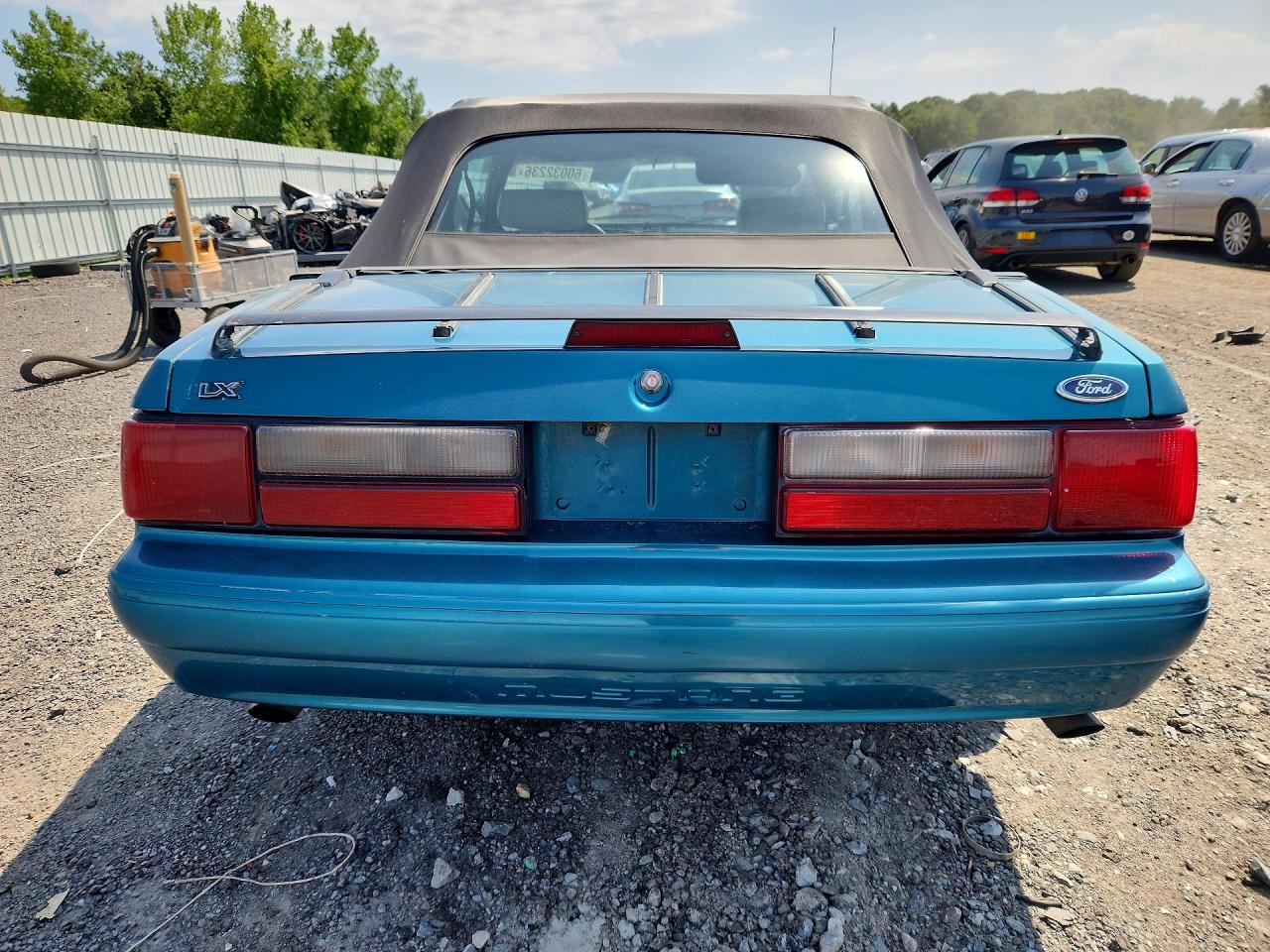 1993 Ford Mustang Lx Blue vin: 1FACP44E3PF209199