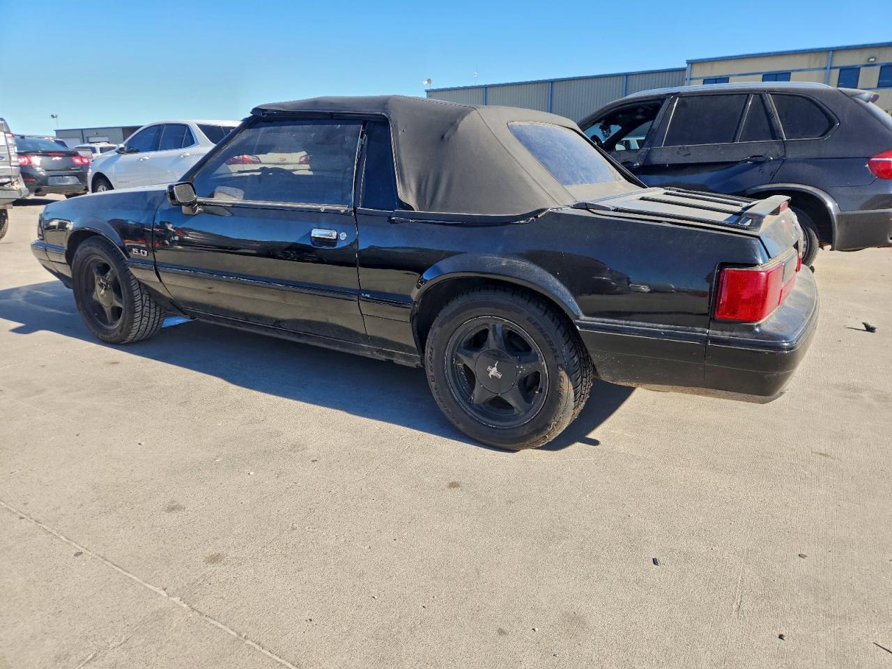 1991 Ford Mustang Lx Черный vin: 1FACP44E4MF183725
