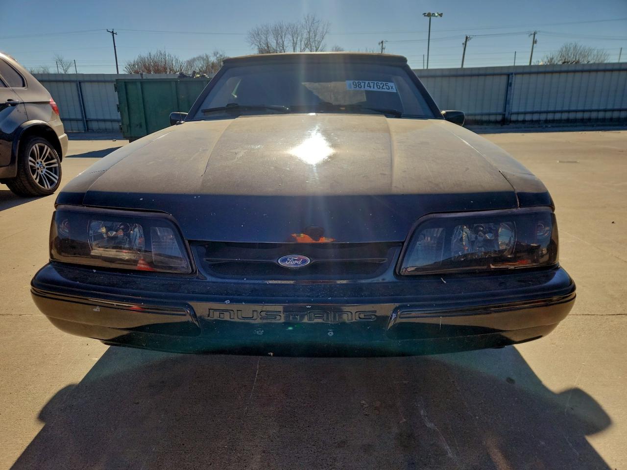 1991 Ford Mustang Lx Черный vin: 1FACP44E4MF183725