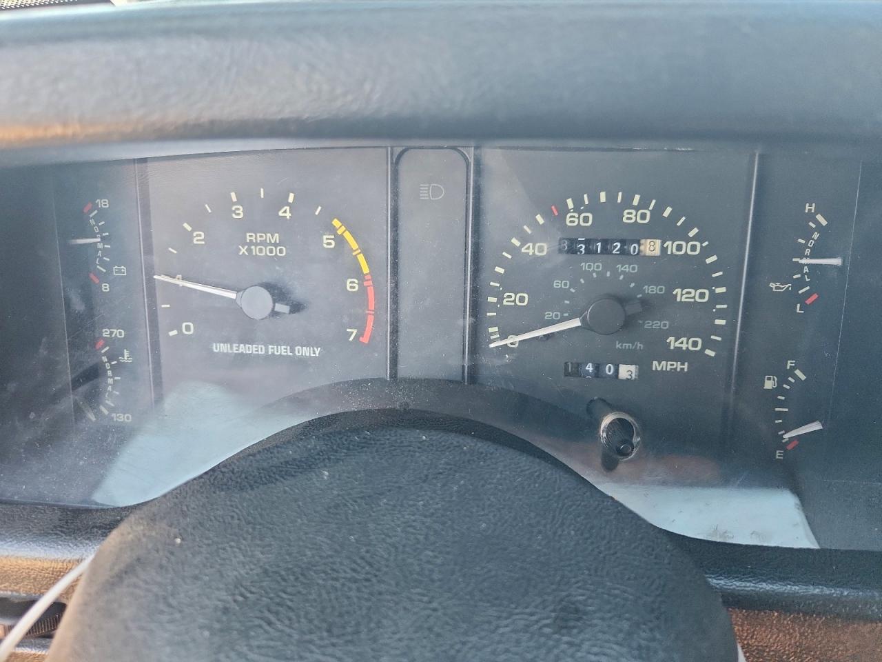1991 Ford Mustang Lx Черный vin: 1FACP44E4MF183725