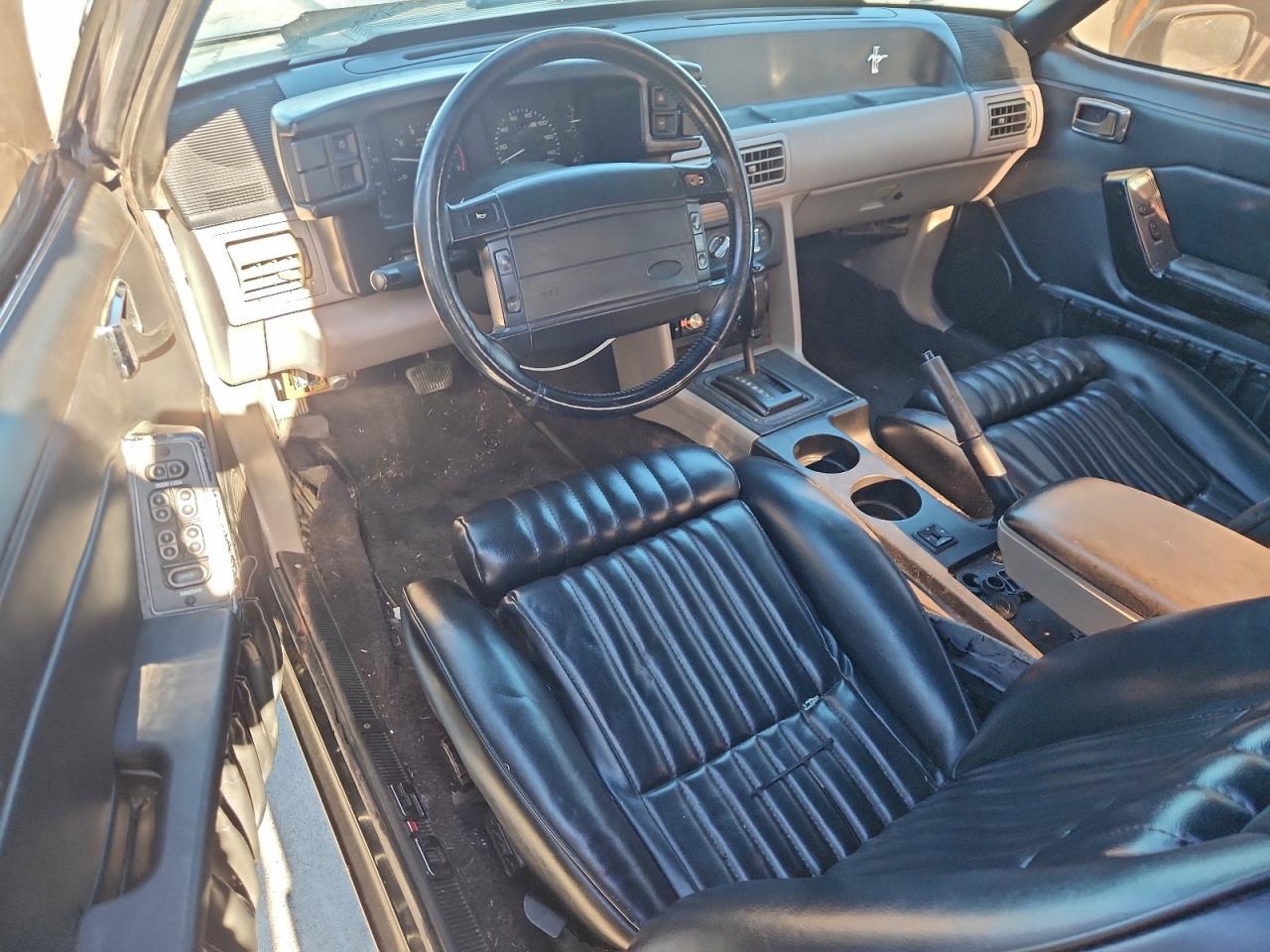 1991 Ford Mustang Lx Черный vin: 1FACP44E4MF183725