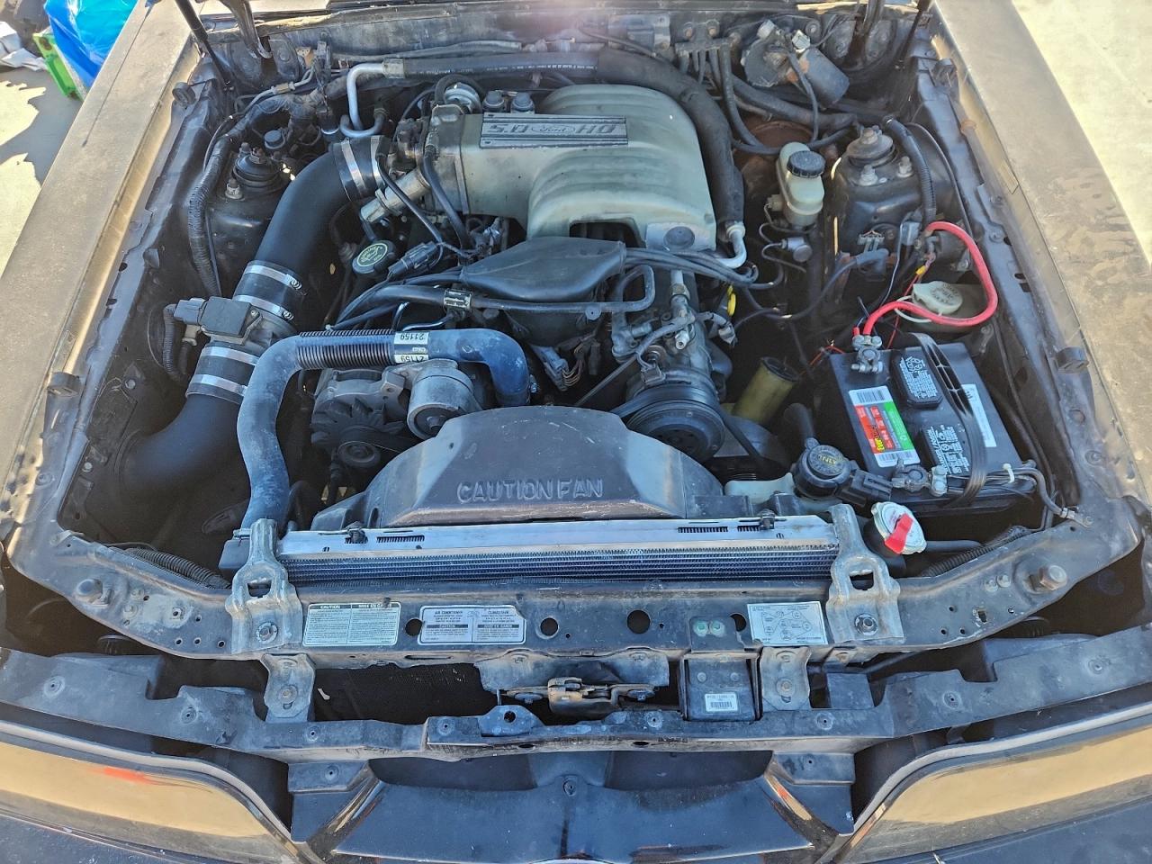 1991 Ford Mustang Lx Черный vin: 1FACP44E4MF183725