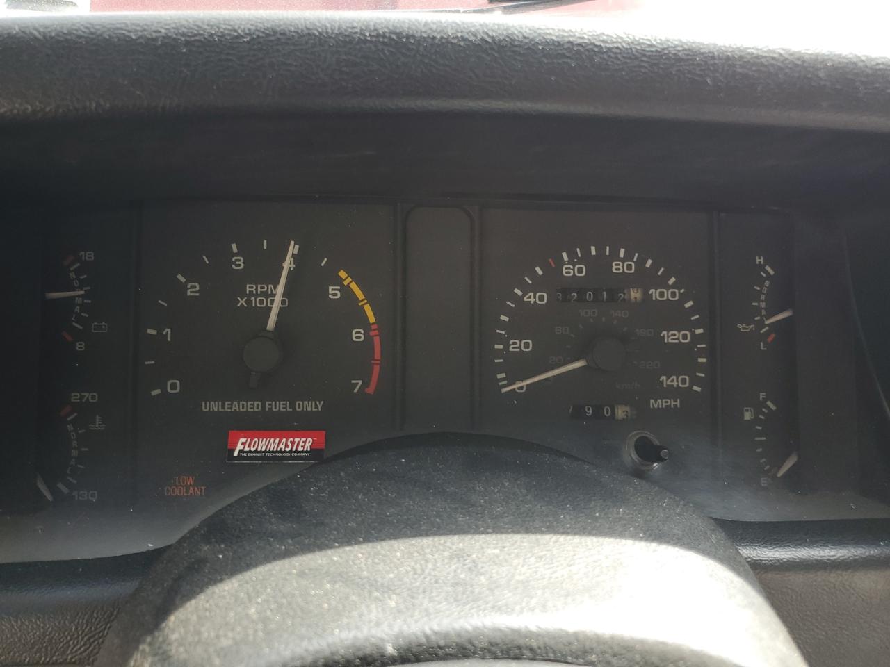 1991 Ford Mustang Lx Burgundy vin: 1FACP44EXMF194129