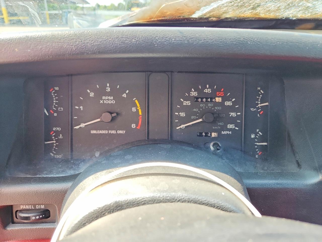 1991 Ford Mustang Lx White vin: 1FACP44M3MF162422
