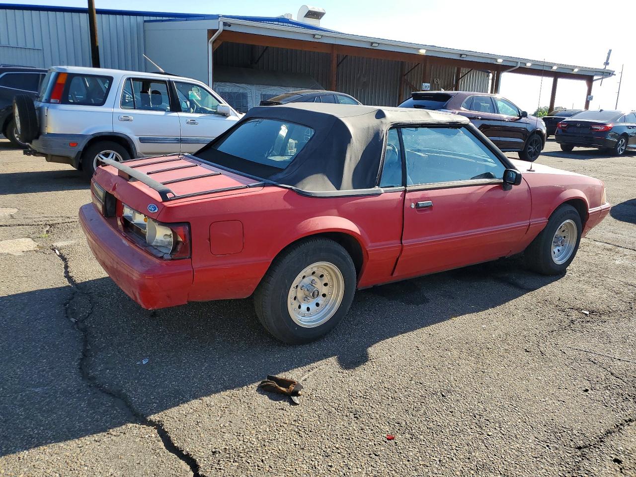 1993 Ford Mustang Lx Red vin: 1FACP44M4PF157931