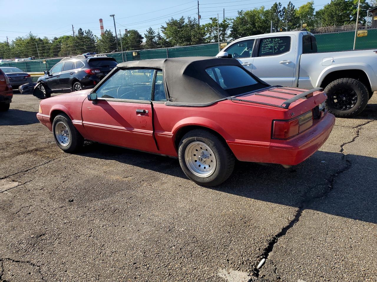 1993 Ford Mustang Lx Red vin: 1FACP44M4PF157931
