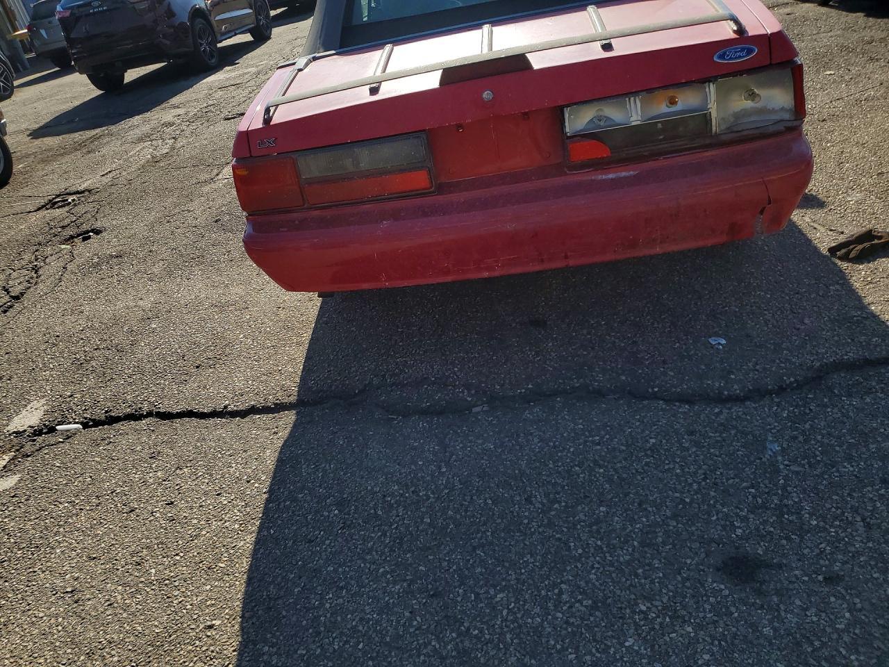 1993 Ford Mustang Lx Red vin: 1FACP44M4PF157931