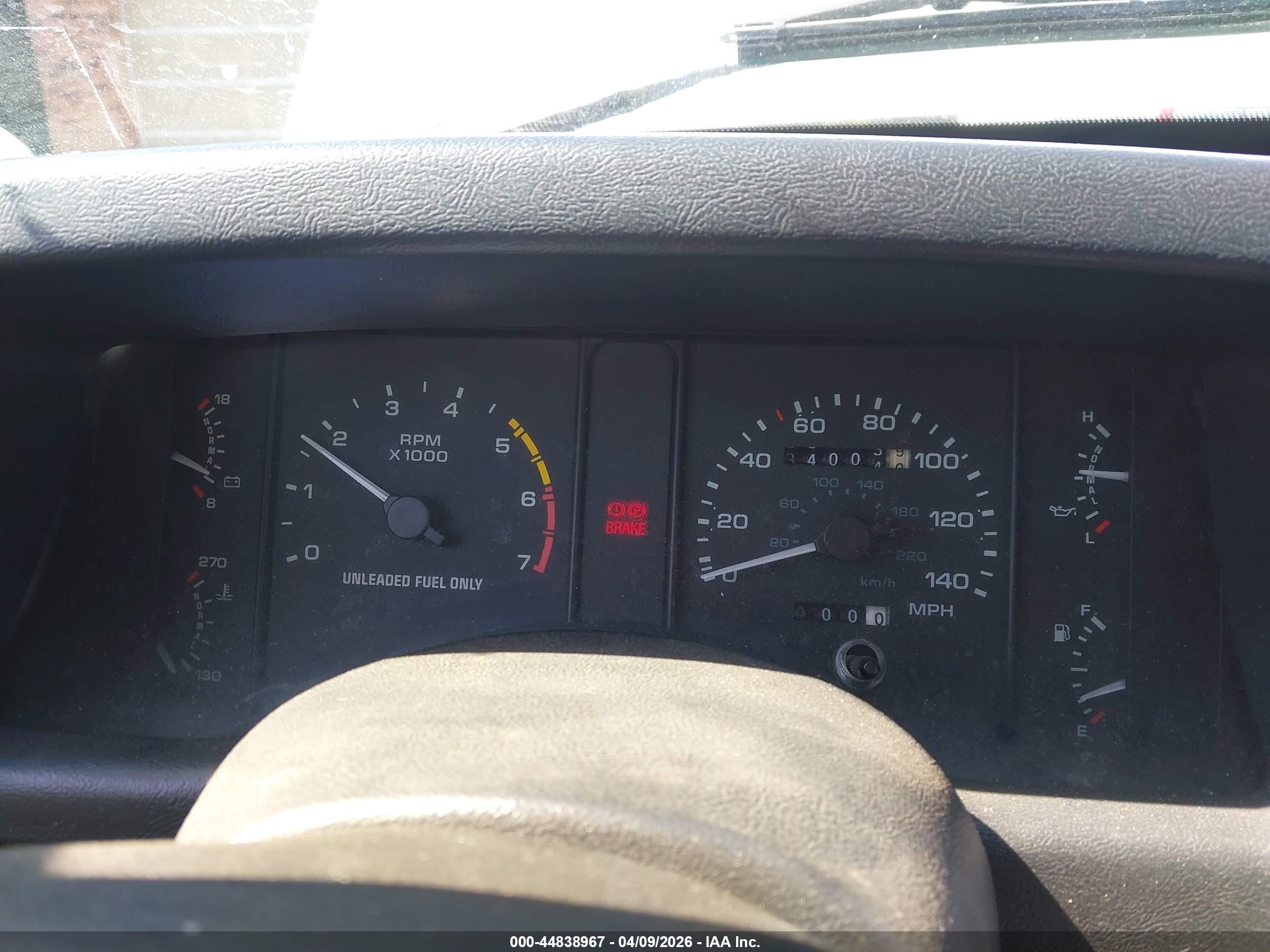 1991 Ford Mustang Gt/cobra Gt White vin: 1FACP45E1MF100105