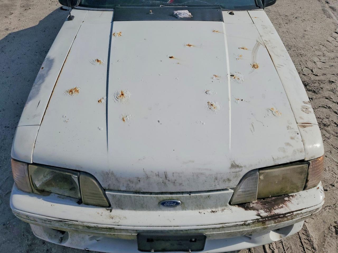1990 Ford Mustang Gt Белый vin: 1FACP45E9LF159966