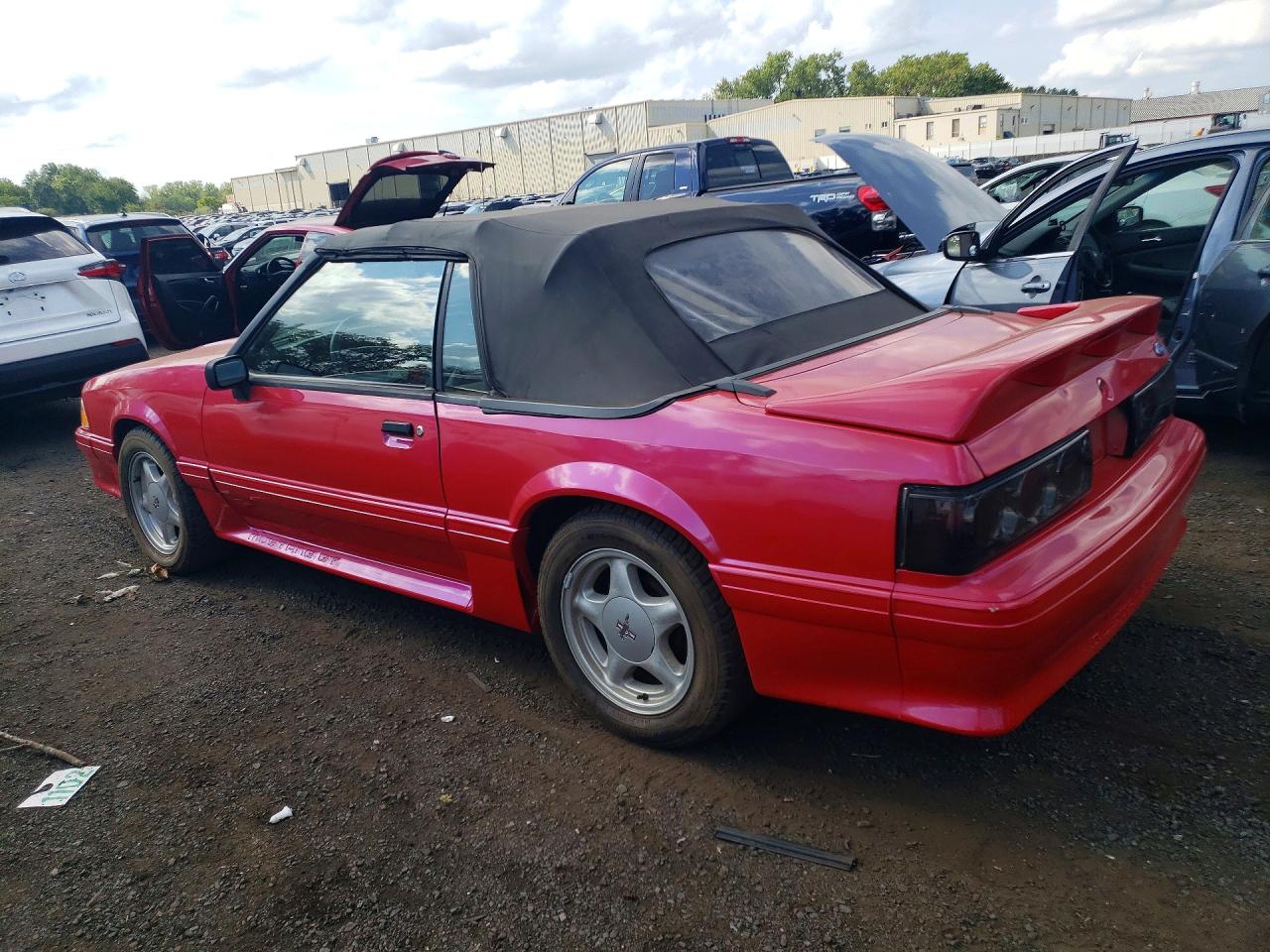 1991 Ford Mustang Gt Red vin: 1FACP45E9MF152131