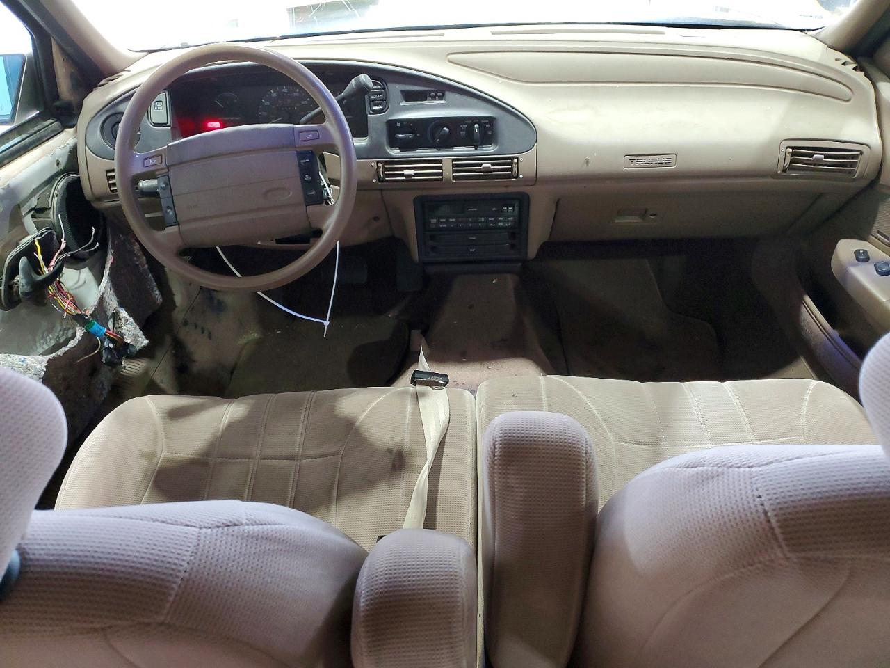 1993 Ford Taurus Gl Beige vin: 1FACP5248PG268114