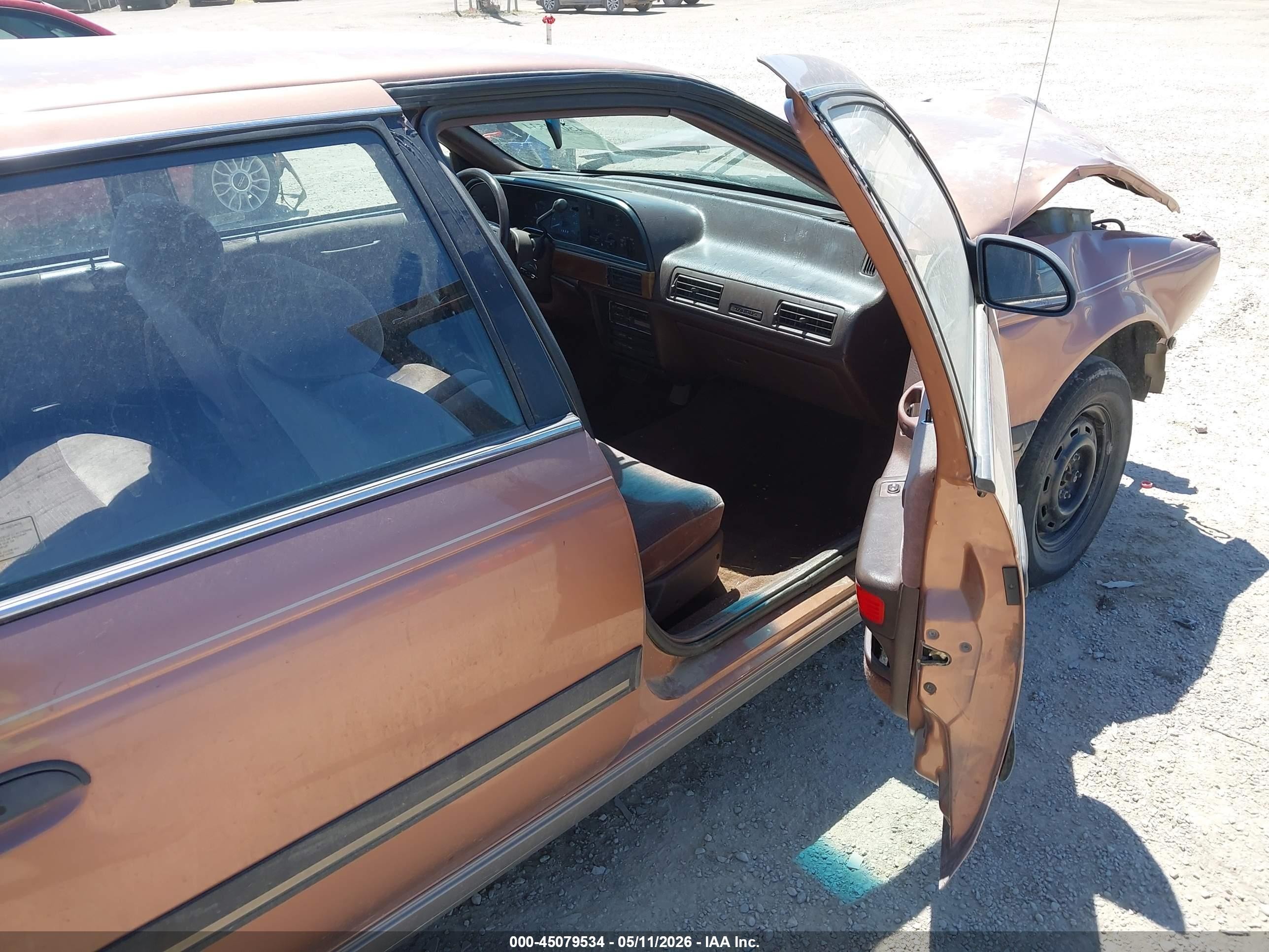 1990 Ford Taurus Gl Brown vin: 1FACP52U2LG112323