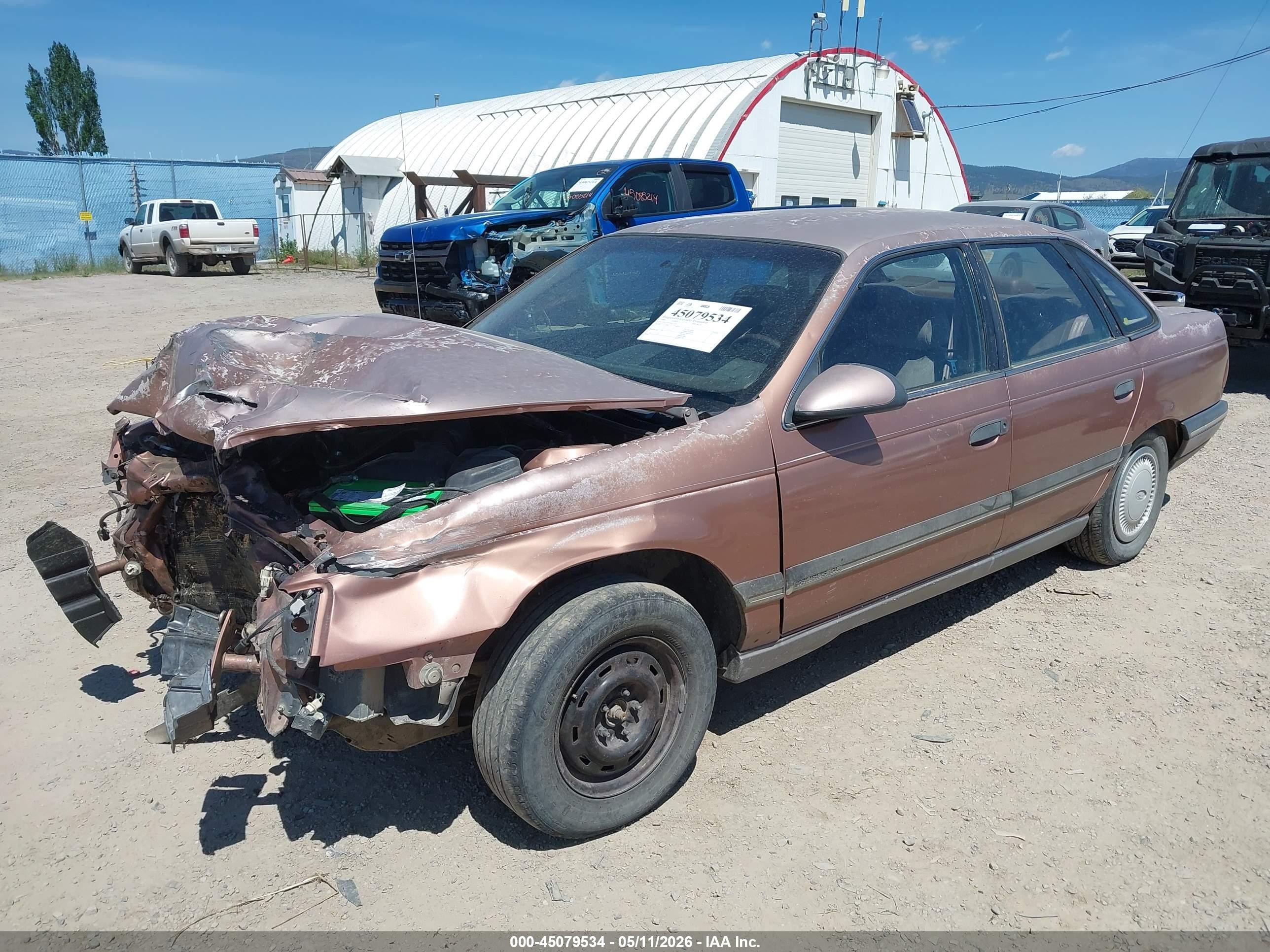 1990 Ford Taurus Gl Brown vin: 1FACP52U2LG112323