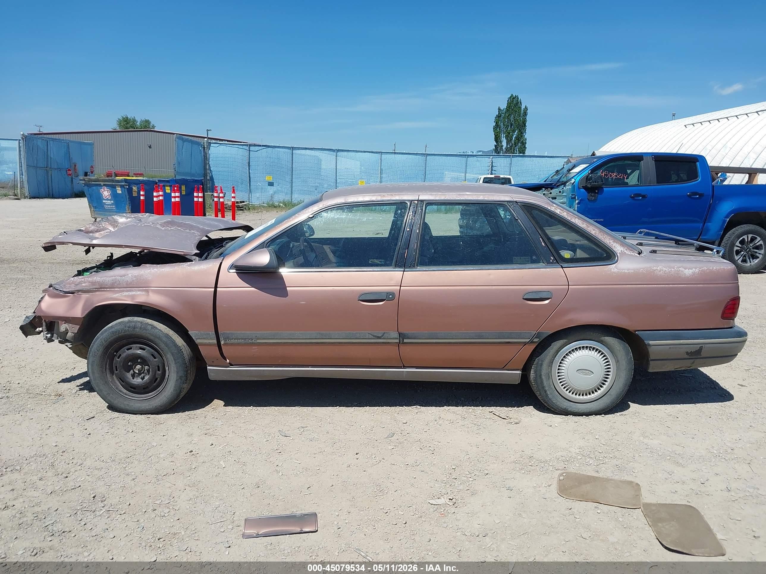1990 Ford Taurus Gl Brown vin: 1FACP52U2LG112323