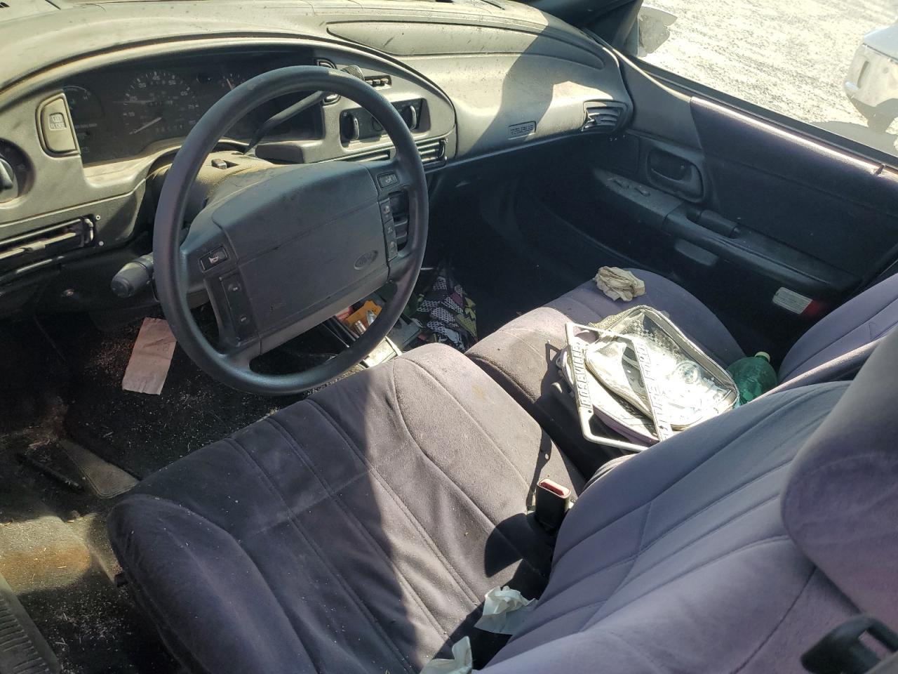 1992 Ford Taurus Gl Silver vin: 1FACP52U2NG210769
