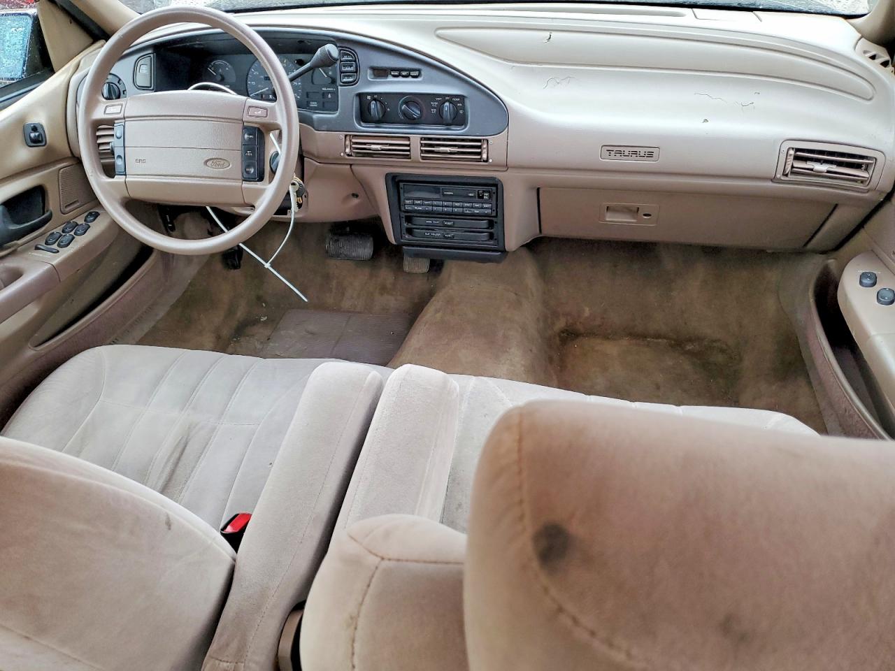 1992 Ford Taurus Gl Gold vin: 1FACP52U8NG231691