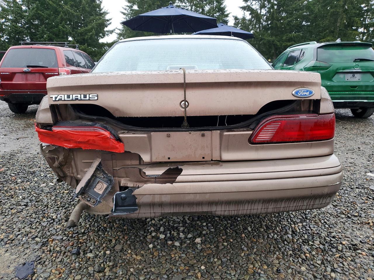 1992 Ford Taurus Gl Gold vin: 1FACP52U8NG231691