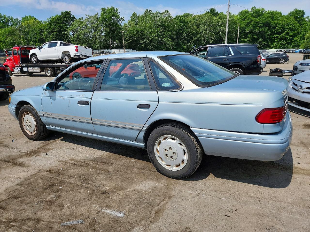 1993 Ford Taurus Gl Blue vin: 1FACP52U8PA292299