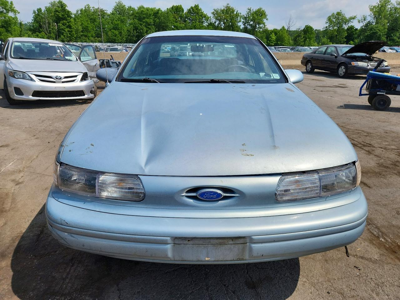 1993 Ford Taurus Gl Blue vin: 1FACP52U8PA292299