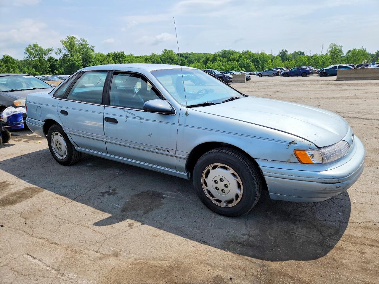 1993 Ford Taurus Gl Blue vin: 1FACP52U8PA292299