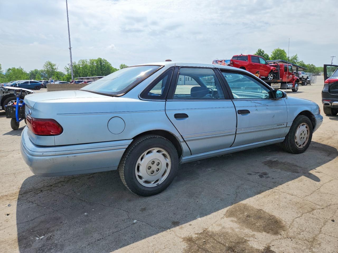 1993 Ford Taurus Gl Blue vin: 1FACP52U8PA292299