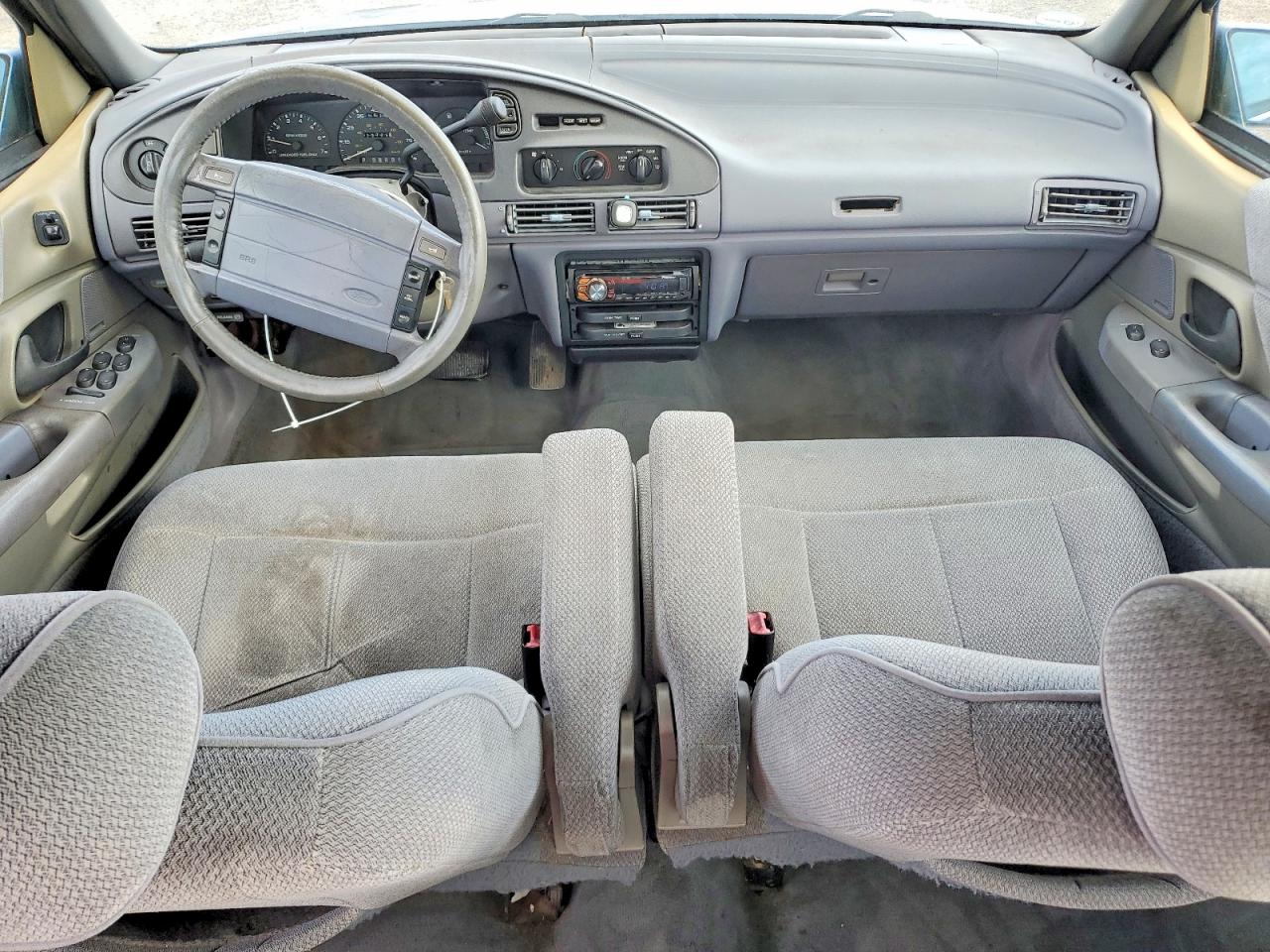 1992 Ford Taurus Lx Blue vin: 1FACP5347NG135212