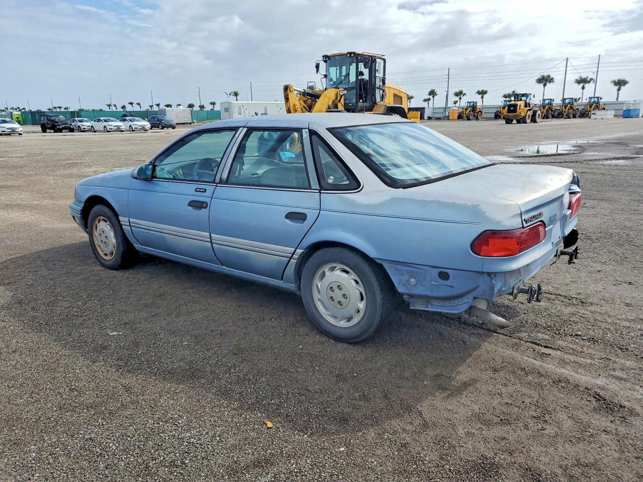 1992 Ford Taurus Lx Blue vin: 1FACP5347NG135212