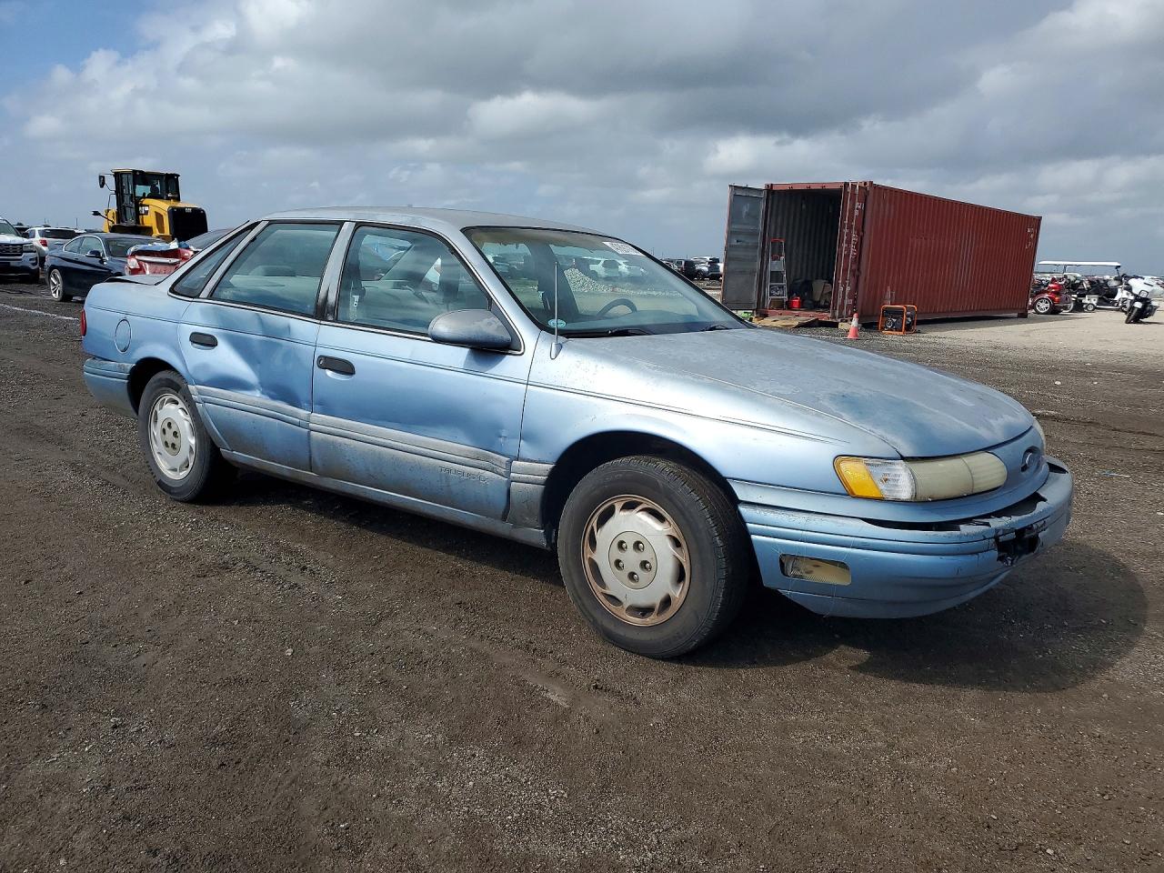 1992 Ford Taurus Lx Blue vin: 1FACP5347NG135212