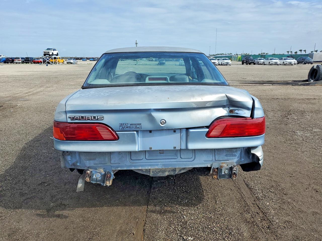 1992 Ford Taurus Lx Blue vin: 1FACP5347NG135212