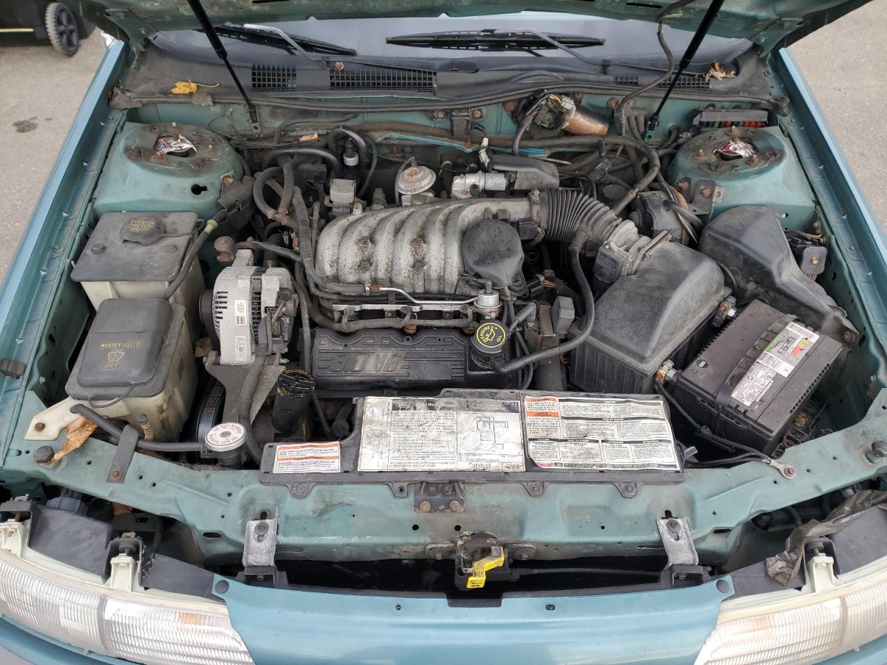 1992 Ford Taurus Gl Teal vin: 1FACP57U0NA163978