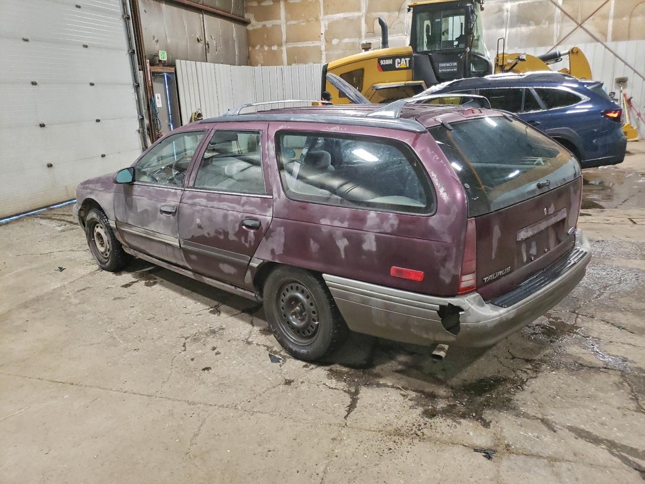 1992 Ford Taurus Gl Burgundy vin: 1FACP57U3NG198656