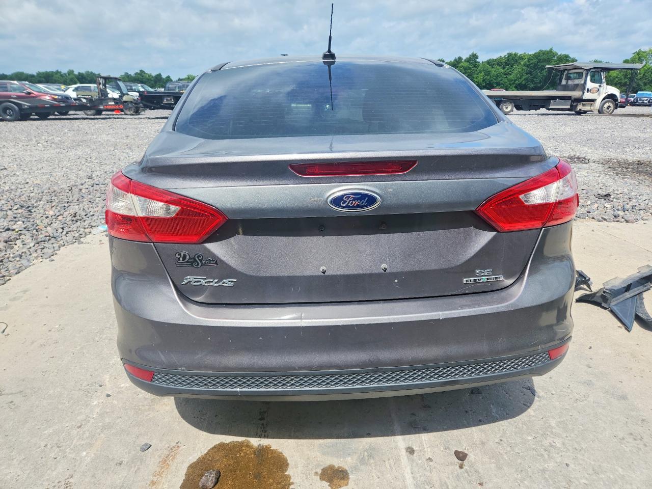 2013 Ford Focus S Gray vin: 1FADP3E20DL169776